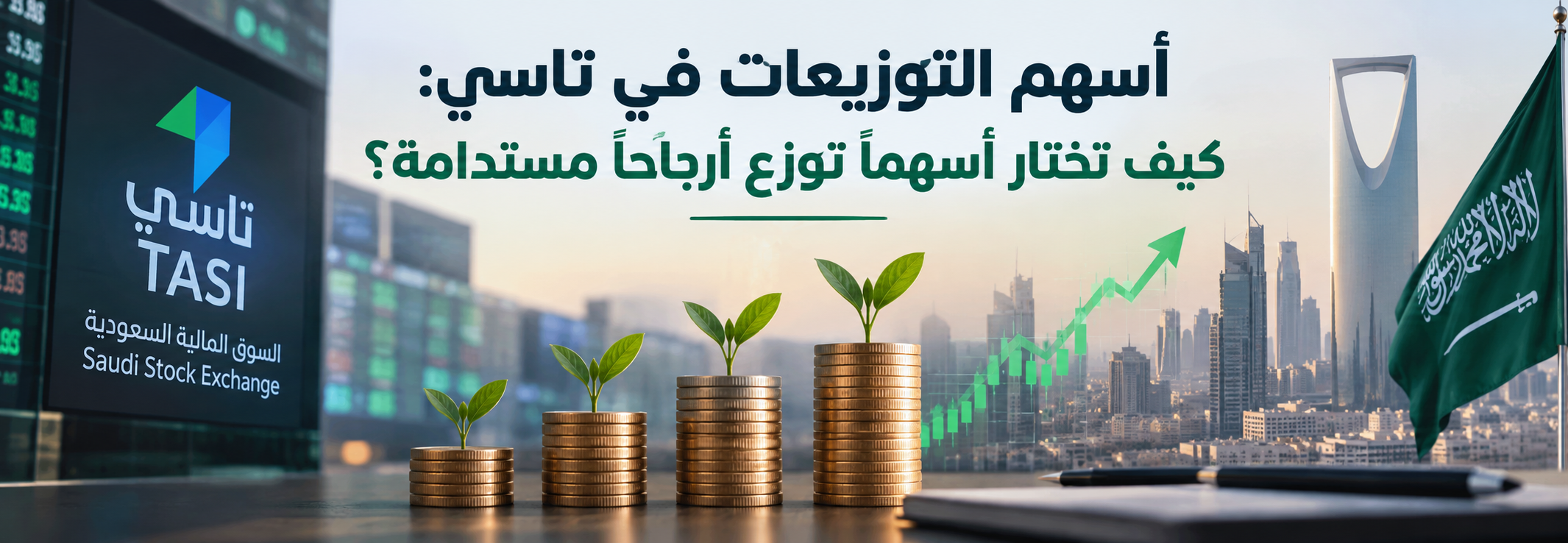 أسهم التوزيعات في تاسي: كيف تختار أسهماً توزع أرباحاً مستدامة؟