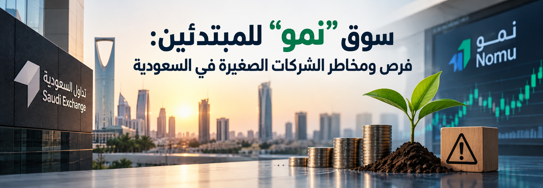سوق "نمو" للمبتدئين: فرص ومخاطر الشركات الصغيرة في السعودية