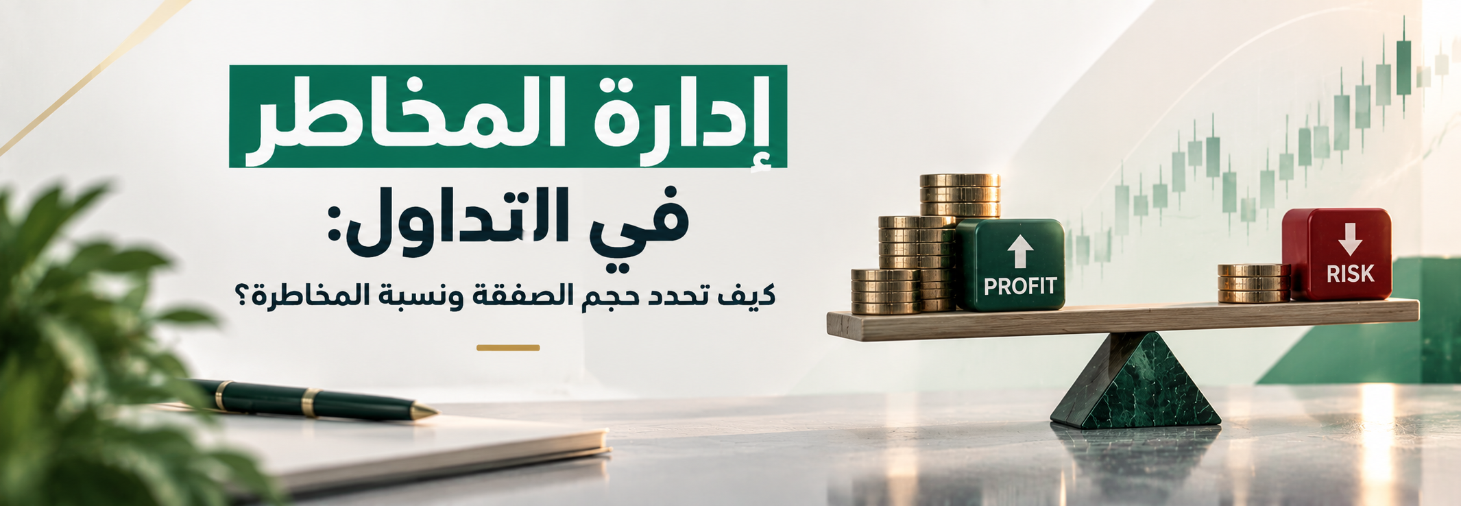 إدارة المخاطر في التداول: كيف تحدد حجم الصفقة ونسبة المخاطرة؟